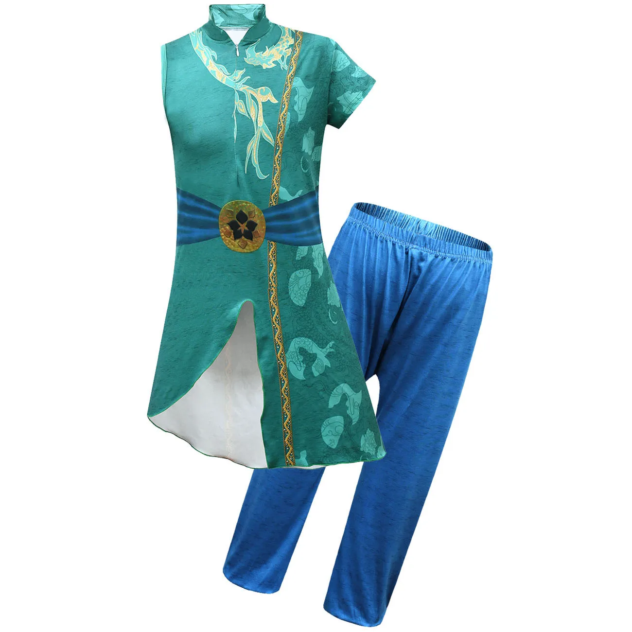 Raya and The Last Dragon Kids Halloween Costume for Girls Anime Cosplay Party Clothes Sets Carnival Fancy Dress Outfits 2021 New 
Raya and The Last Dragon Kids Halloween Costume for Girls Anime Cosplay Party Clothes Sets Carnival Fancy Dress Outfits 2021 New