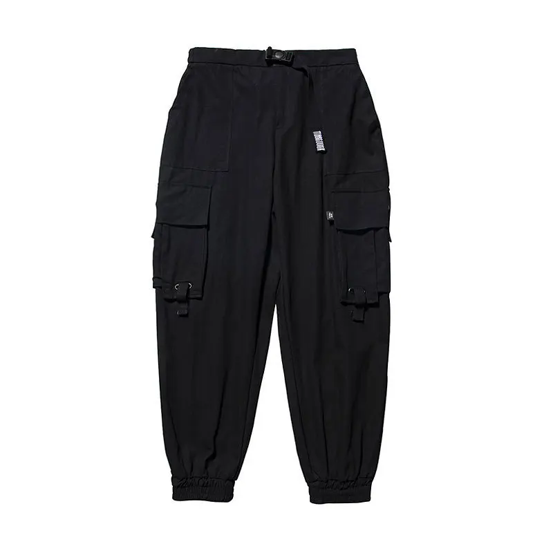 Hip Hop Joggers Cargo Pants Black Pocket Multi-Pocket Track Pants Male Trousers Streetwear Casual Elastic Waist Cargo Pants
Hip Hop Joggers Cargo Pants Black Pocket Multi-Pocket Track Pants Male Trousers Streetwear Casual Elastic Waist Cargo Pants