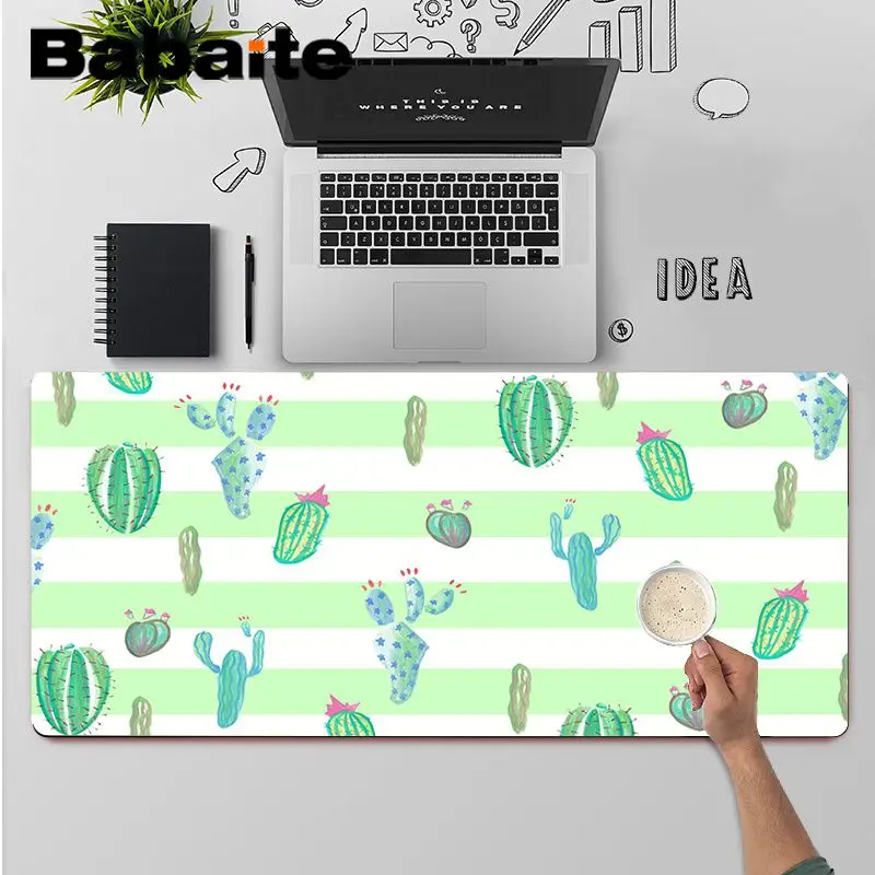 Babaite Top Quality Cactus Watercolor Unique Desktop Pad Game Mousepad Free Shipping Large Mouse Pad Keyboards Mat
Babaite Top Quality Cactus Watercolor Unique Desktop Pad Game Mousepad Free Shipping Large Mouse Pad Keyboards Mat