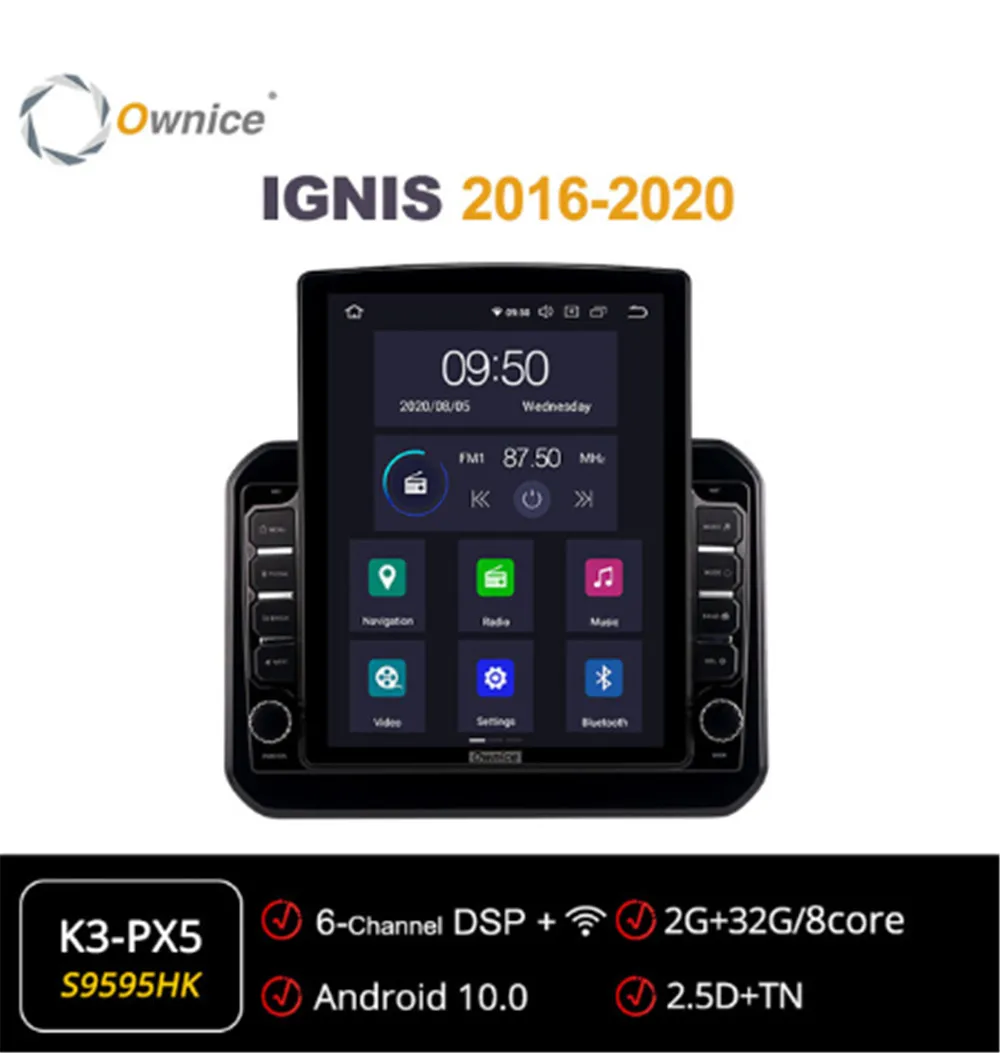 Ownice Octa 8 Core Android 10,0 автомобиля радио forSuzuki IGNIS 2016 2017 2018 2019 2020 GPS Мультимедиа Стерео PlayerTesla Стиль
Ownice Octa 8 Core Android 10,0 автомобиля радио forSuzuki IGNIS 2016 2017 2018 2019 2020 GPS Мультимедиа Стерео PlayerTesla Стиль