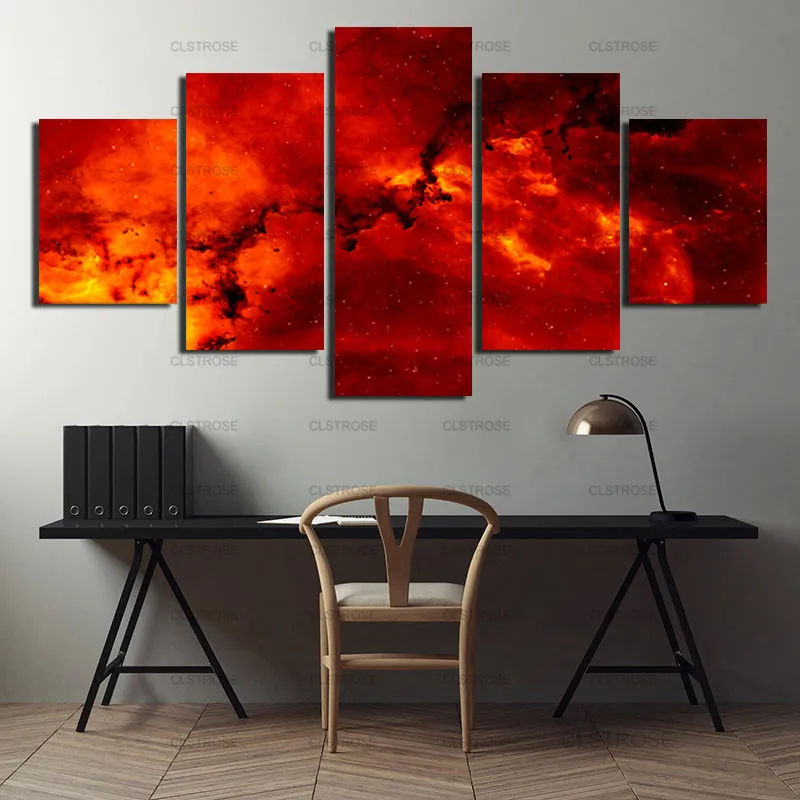 Beautiful Red Starry Sky Poster Decoration Home Wall Decoration Painting Abstract In Bedroom Living Room Canvas Painting Hd
Beautiful Red Starry Sky Poster Decoration Home Wall Decoration Painting Abstract In Bedroom Living Room Canvas Painting Hd