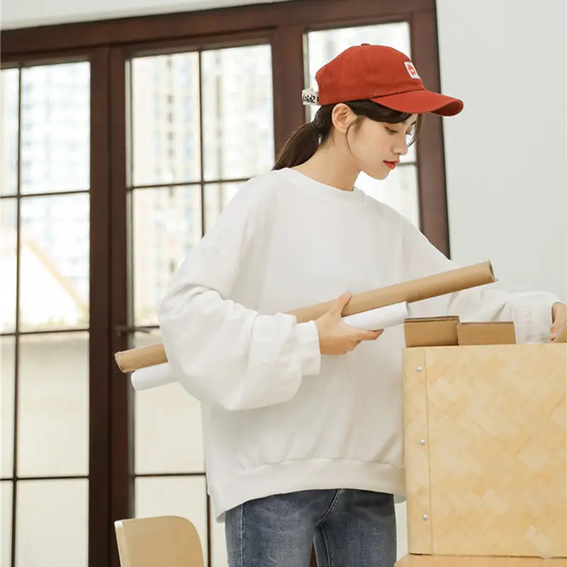New Women Pullovers Girls Long Sleeve Hoodies Autumn Winter Warm Cute Ladies Cotton Harajuku Solid Casual Sweatshirt E274
New Women Pullovers Girls Long Sleeve Hoodies Autumn Winter Warm Cute Ladies Cotton Harajuku Solid Casual Sweatshirt E274