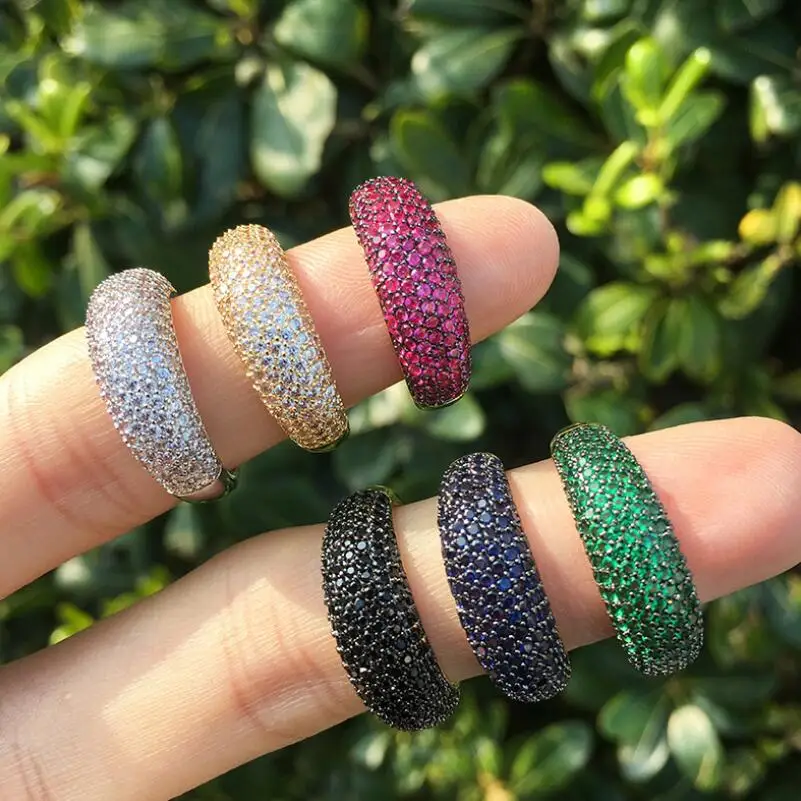 Micro Cubic Zircon Rings For Women Gold Color Rainbow Female Daily Wear Stylish Colorful Rings Anniversary Girl Gift Jewelry
Micro Cubic Zircon Rings For Women Gold Color Rainbow Female Daily Wear Stylish Colorful Rings Anniversary Girl Gift Jewelry