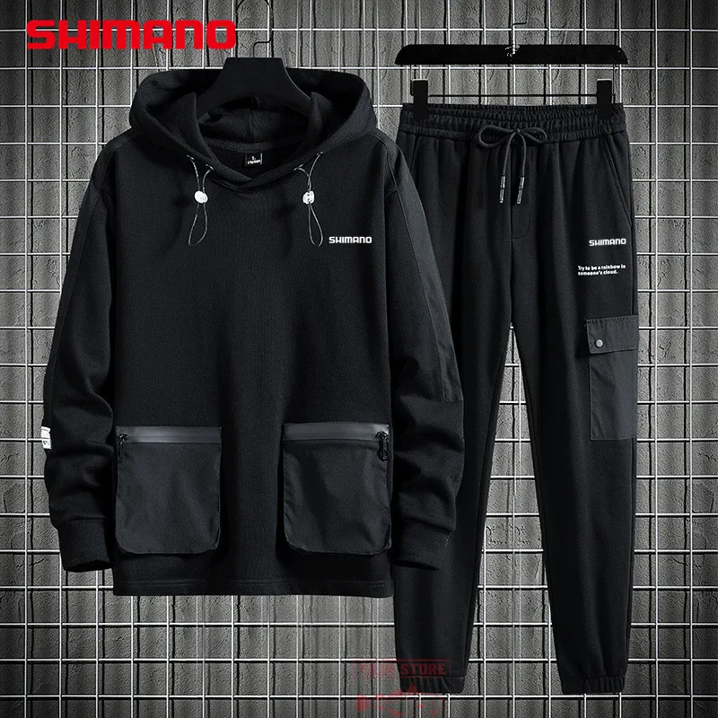 Костюм рыболовный SHIMANO мужской, свободные спортивные штаны на шнуровке и джемпер с капюшоном, дышащий свитер, костюм для рыбалки на открытом...
Костюм рыболовный SHIMANO мужской, свободные спортивные штаны на шнуровке и джемпер с капюшоном, дышащий свитер, костюм для рыбалки на открытом...