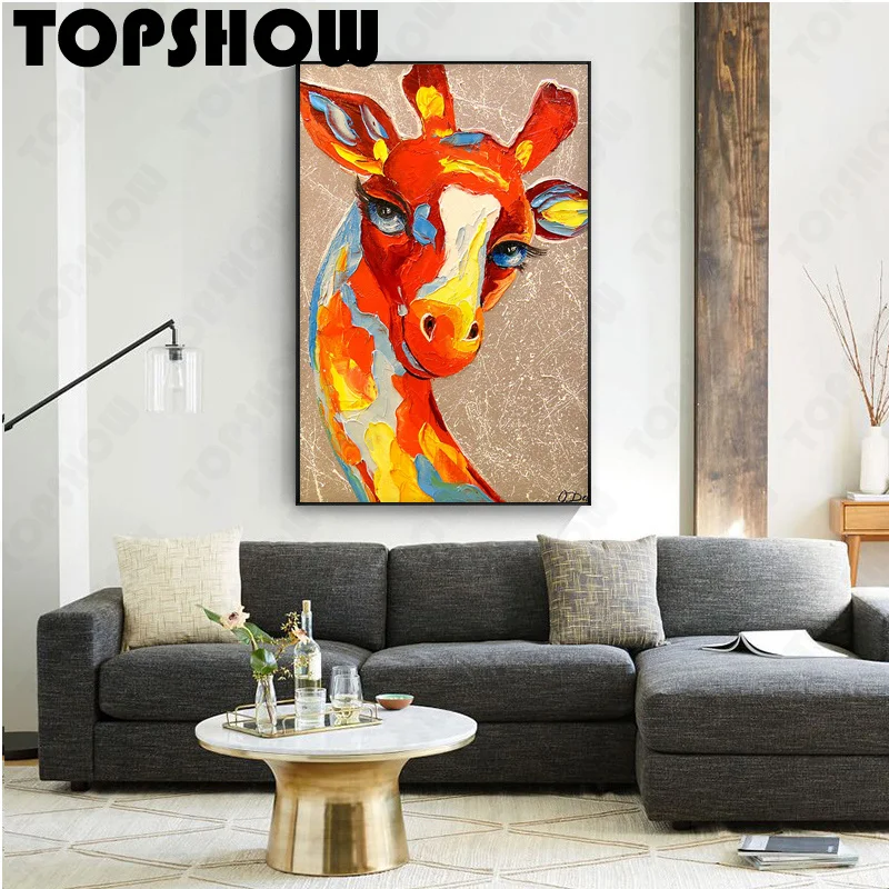 Большая оригинальная абстрактная картина маслом с жирафом, ручная работа, картина маслом, настенная живопись для дома, гостиной
Большая оригинальная абстрактная картина маслом с жирафом, ручная работа, картина маслом, настенная живопись для дома, гостиной