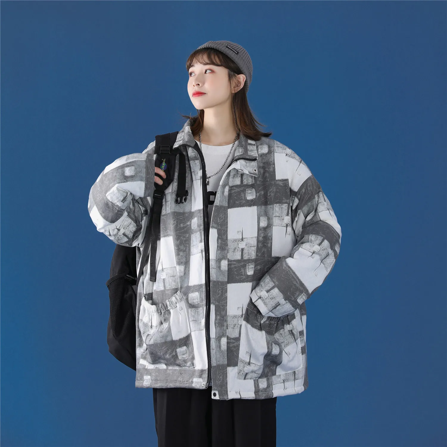 2021 Winter Jacket Women Parkas Female Printed Thick Loose Casual Jacket Warm Winter Coat Women plus size 4XL 5XL 
2021 Winter Jacket Women Parkas Female Printed Thick Loose Casual Jacket Warm Winter Coat Women plus size 4XL 5XL