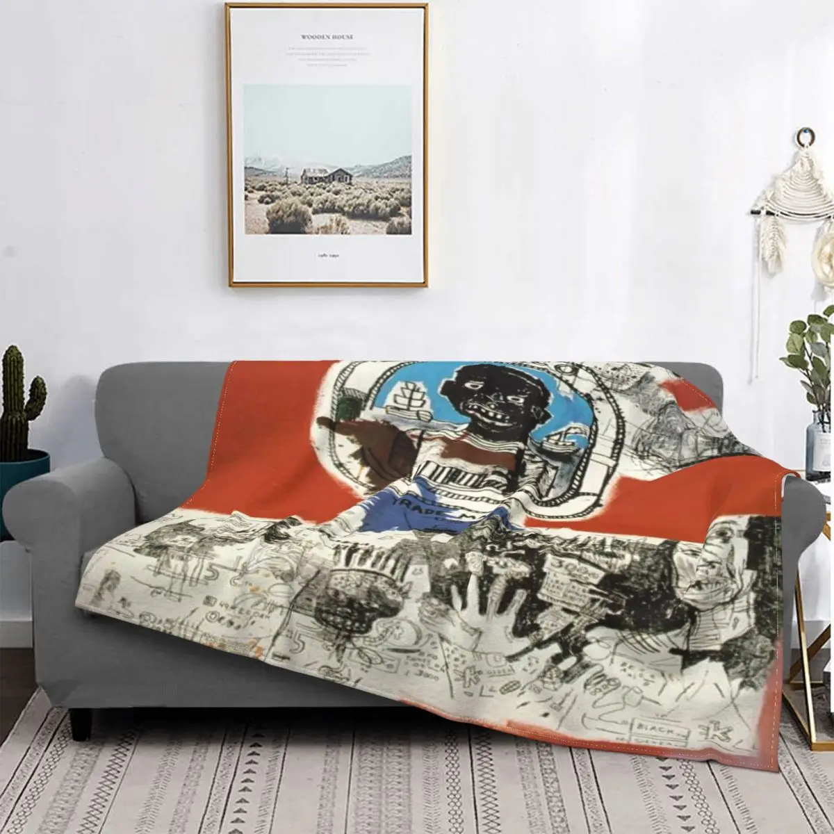 Michel Basquiat de tela vaquera para cama, cubrecama a cuadros, muselina, manta térmica de Anime, 6 unidades
Michel Basquiat de tela vaquera para cama, cubrecama a cuadros, muselina, manta térmica de Anime, 6 unidades