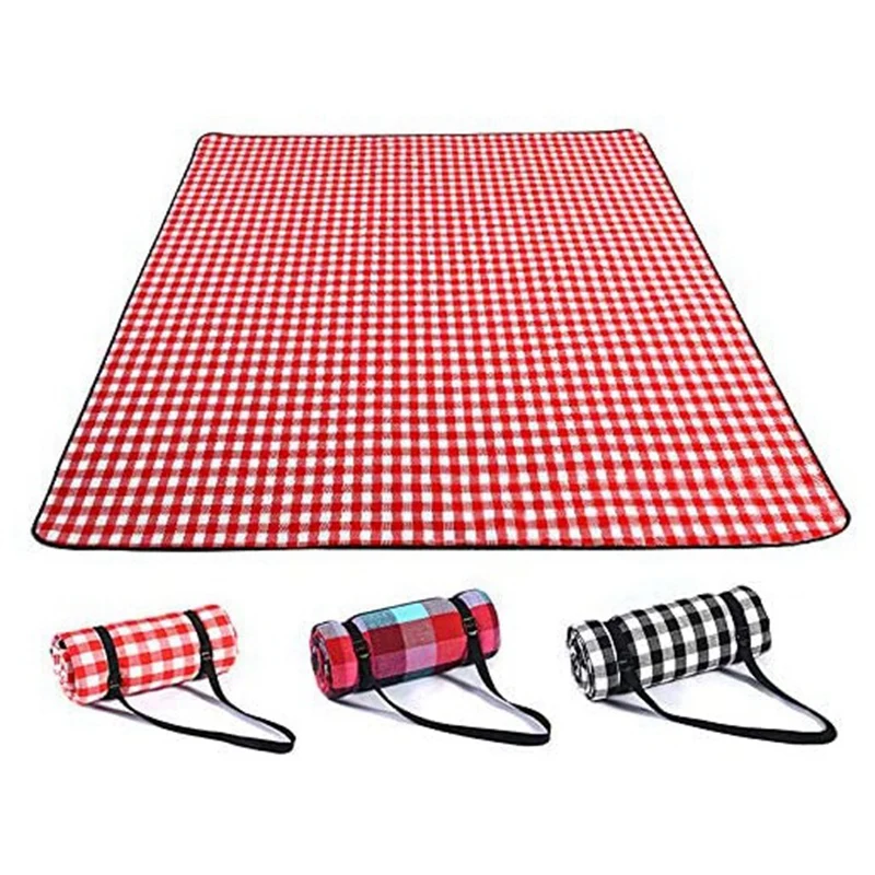 Picnic Cloth Fold Pad Soft Blanket Outdoor Folding Waterproof Blanket Camping Beach Plaid Picnic Mat 200cmX200cm
Picnic Cloth Fold Pad Soft Blanket Outdoor Folding Waterproof Blanket Camping Beach Plaid Picnic Mat 200cmX200cm