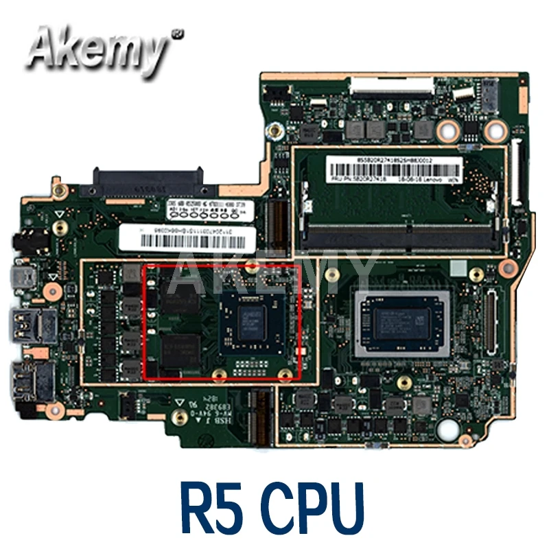 Материнская плата для ноутбука Lenovo 330S-15ARR AMD R5 2500U GPU R540 2 Гб ОЗУ 4 Гб DDR4 протестирована 100% рабочий новый продукт
Материнская плата для ноутбука Lenovo 330S-15ARR AMD R5 2500U GPU R540 2 Гб ОЗУ 4 Гб DDR4 протестирована 100% рабочий новый продукт