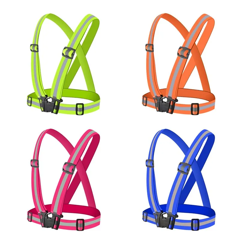 4 Color Adjustable Safety Security High Visibility Reflective Vest Roadway Safety Gear Stripes Jacket Night Running Wholesale
4 Color Adjustable Safety Security High Visibility Reflective Vest Roadway Safety Gear Stripes Jacket Night Running Wholesale