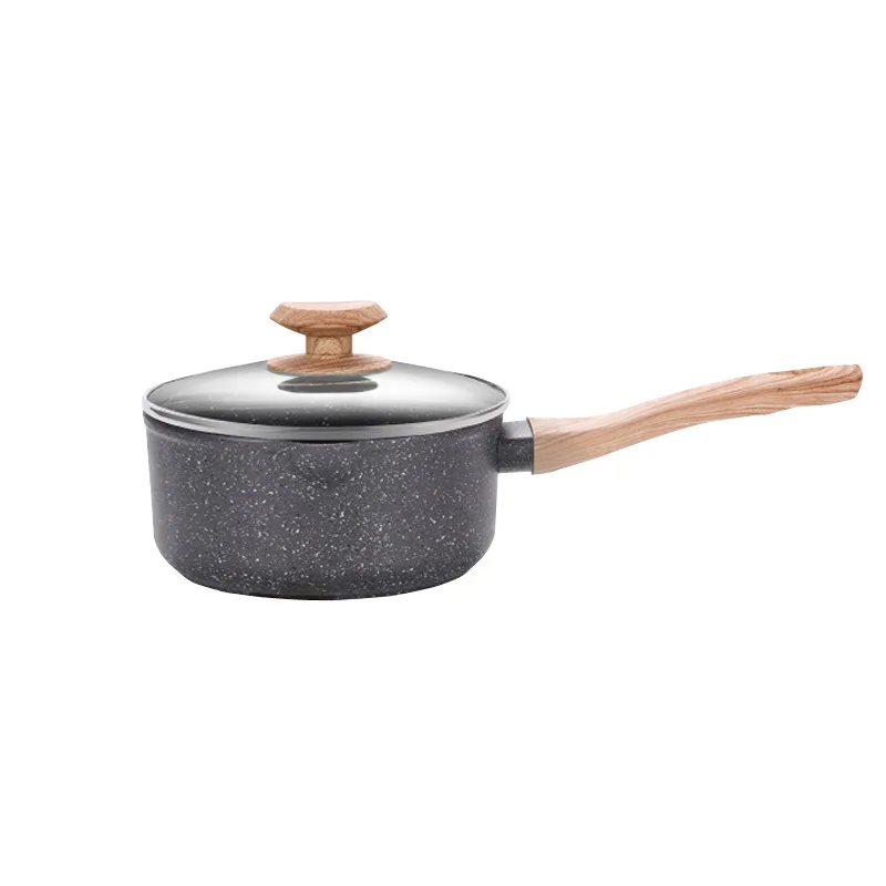 Heat conduction fast maifanitum cookware set frying pan less lampblack frying pan milk pan two-piece set non-stick pan
Heat conduction fast maifanitum cookware set frying pan less lampblack frying pan milk pan two-piece set non-stick pan
