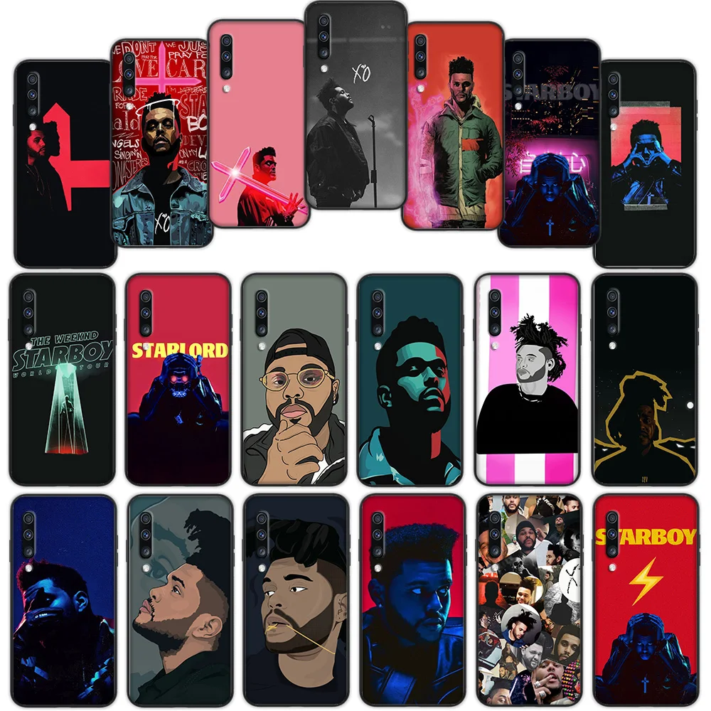 Мягкий чехол Weeknd Starboy для Samsung Galaxy Note 8 9 A01 A60 M10 M20 M30 M40 M30S S8 S9 Plus|Бамперы| |