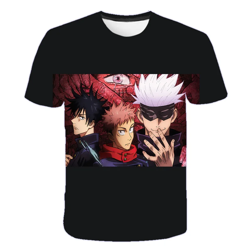 Kids Clothes Japanese Anime Jujutsu Kaisen T Shirt boy girl 6-19 Yrs Kawaii Summer Tops 3d print polyester Tees teens Cartoon
Kids Clothes Japanese Anime Jujutsu Kaisen T Shirt boy girl 6-19 Yrs Kawaii Summer Tops 3d print polyester Tees teens Cartoon