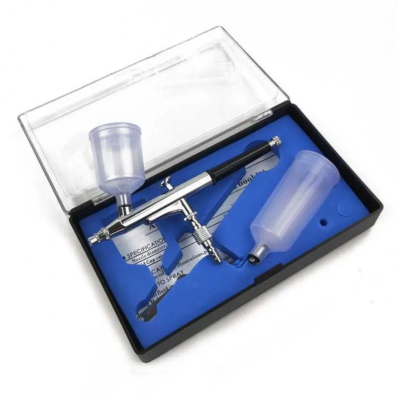 Large capacity 131 Airbrush Double-action Trigger Air-paint Control 0.5mm 20cc 40cc 
Large capacity 131 Airbrush Double-action Trigger Air-paint Control 0.5mm 20cc 40cc