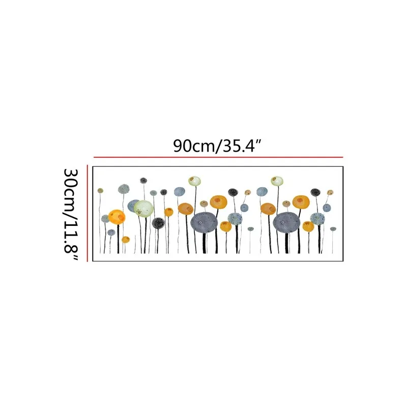 Modern Watercolor Flowers Wall Stickers for Living Room Bedroom Wall Decals Wardrobe Skirting Line Stickers PVC Poster
Modern Watercolor Flowers Wall Stickers for Living Room Bedroom Wall Decals Wardrobe Skirting Line Stickers PVC Poster