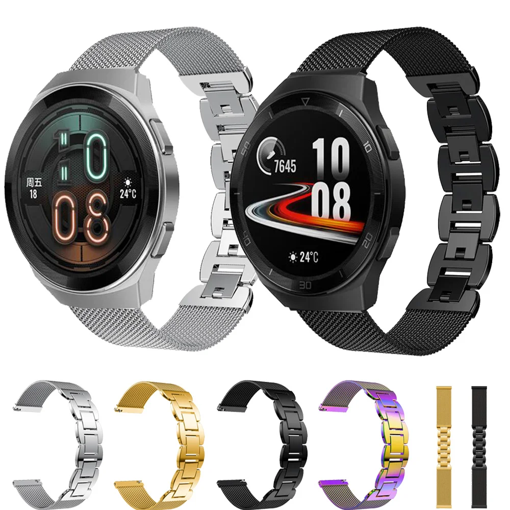 Ремешок «Миланская петля» для Huawei Watch GT 2e GT2 Pro, быстросъемный браслет из нержавеющей стали GT2E, 22 мм
Ремешок «Миланская петля» для Huawei Watch GT 2e GT2 Pro, быстросъемный браслет из нержавеющей стали GT2E, 22 мм