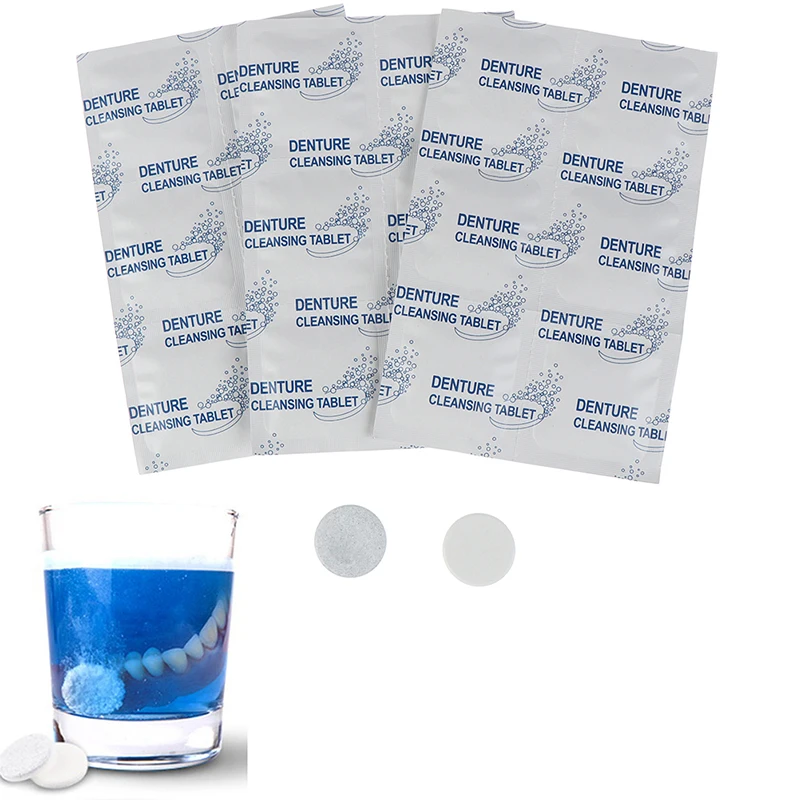 Denture Cleansing Tablet 1box/24pcs Denture Cleanser Pills Whitening Remove Plaque Antibacteria
Denture Cleansing Tablet 1box/24pcs Denture Cleanser Pills Whitening Remove Plaque Antibacteria