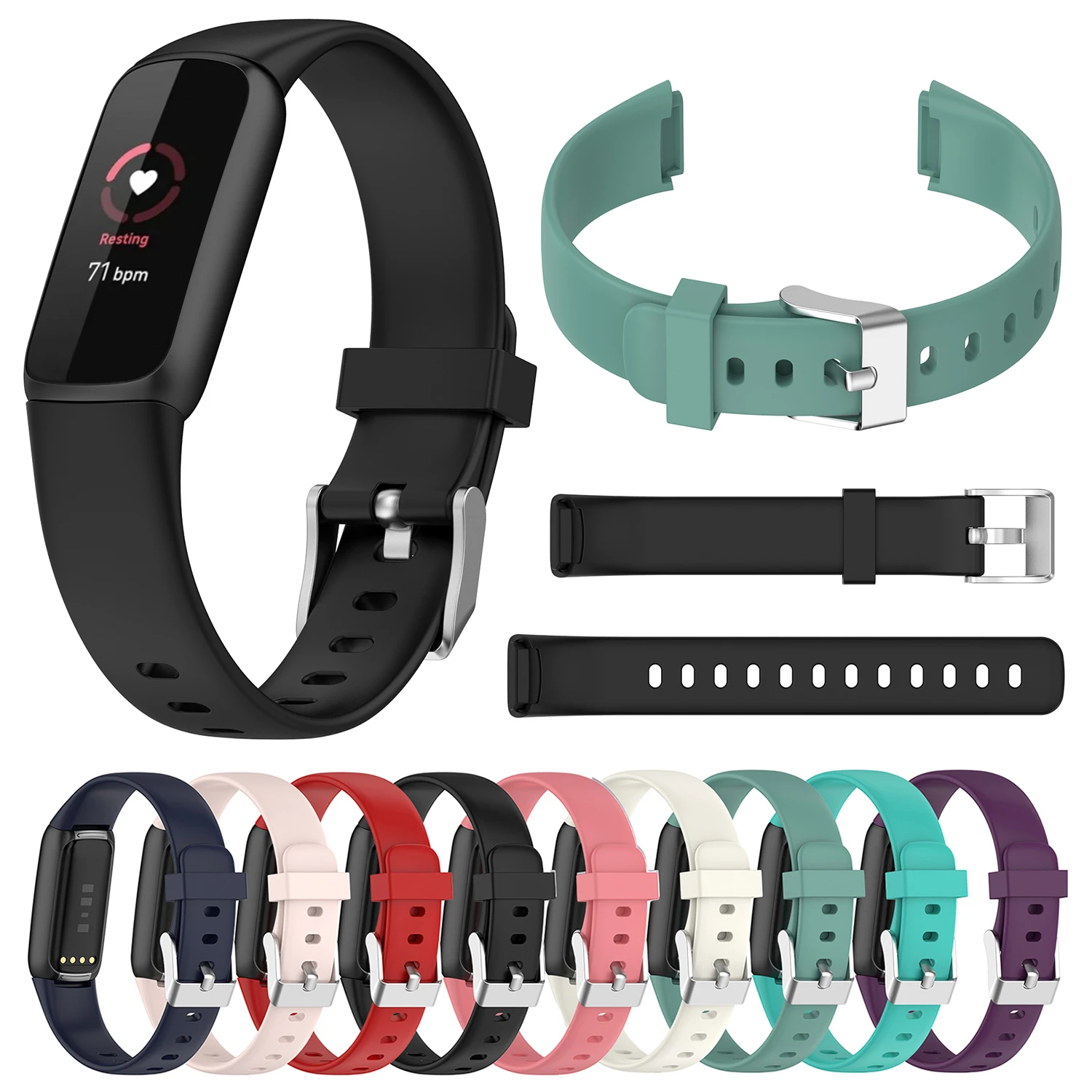 Silicone Wrist Strap For Fitbit Luxe Bracelet Belt Wristband For Fitbit Luxe Smart Watch Band
Silicone Wrist Strap For Fitbit Luxe Bracelet Belt Wristband For Fitbit Luxe Smart Watch Band