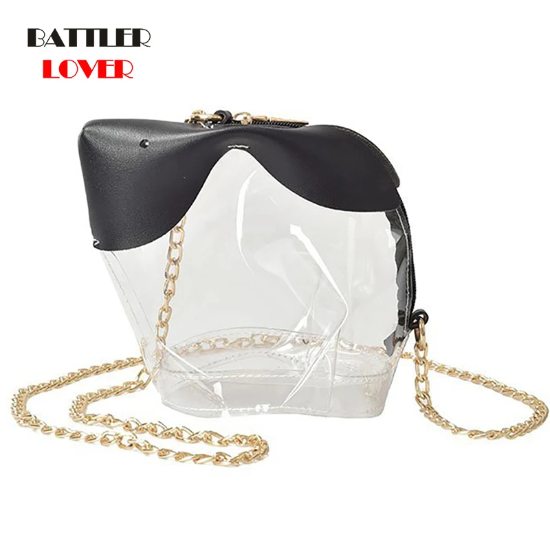 Cute Transparent Rabbit Shape Chain Crossbody Bag For Women Fashion Purses And Handbags Girls Party Clutch Bag Shoulder Pouch
Cute Transparent Rabbit Shape Chain Crossbody Bag For Women Fashion Purses And Handbags Girls Party Clutch Bag Shoulder Pouch