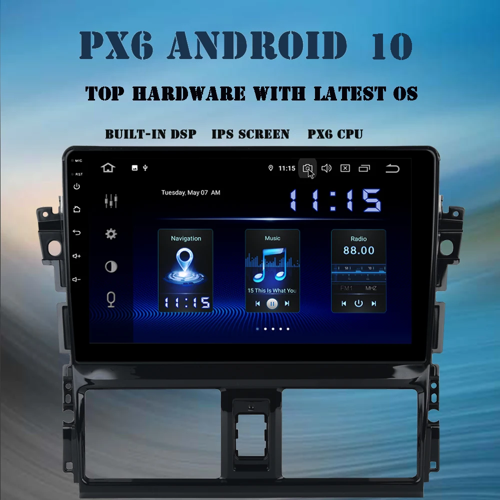 Dasaita 10.2" Android 10.0 Car Radio for Toyota Yaris 2013 2014 2015 2016 GPS Navi DSP 4GB+64GB TDA7850
Dasaita 10.2" Android 10.0 Car Radio for Toyota Yaris 2013 2014 2015 2016 GPS Navi DSP 4GB+64GB TDA7850