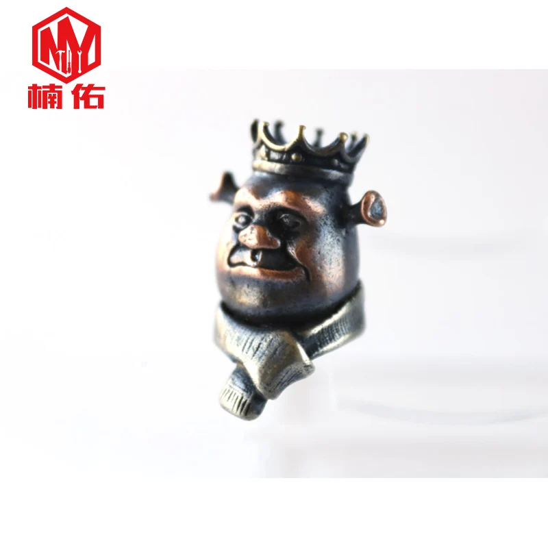 1PC EDC Paracord Beads Monster Shrek Retro Brass Copper Oxide Umbrella Rope Cord Lanyard Pendants Knife Beads Knife Accessories
1PC EDC Paracord Beads Monster Shrek Retro Brass Copper Oxide Umbrella Rope Cord Lanyard Pendants Knife Beads Knife Accessories