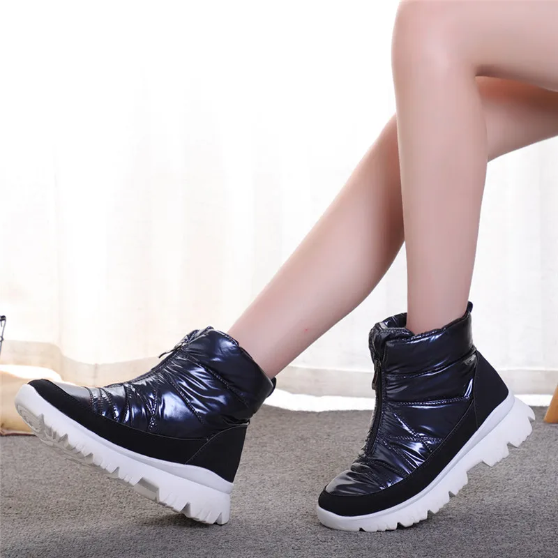 Botas de nieve para mujer, zapatos con cremallera para mantener el calor, impermeables, antideslizantes, con plataforma, para
Botas de nieve para mujer, zapatos con cremallera para mantener el calor, impermeables, antideslizantes, con plataforma, para