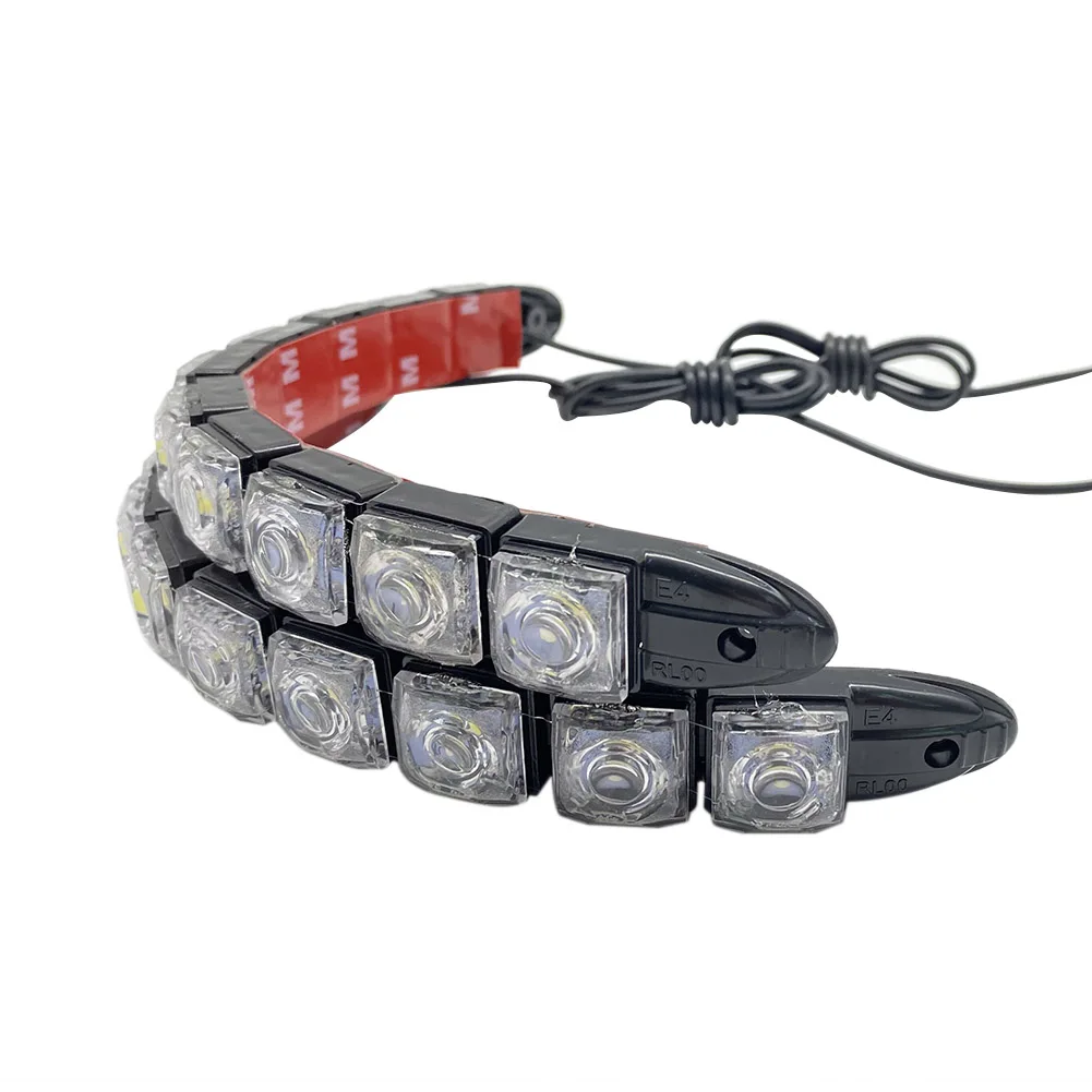 Dropship 2PCS LED Strip Lights 10LED 12V DRL 6000K White Daytime Running Light Fog Brake Lights IP67 Waterproof with Adhesive
Dropship 2PCS LED Strip Lights 10LED 12V DRL 6000K White Daytime Running Light Fog Brake Lights IP67 Waterproof with Adhesive