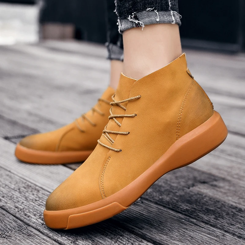 2021 Casual Boots Men Mens Sneakers Casual Black Shoes Leisure Men Leather Hot Sale Sport Loafers For Man Fashion Men's Causal
2021 Casual Boots Men Mens Sneakers Casual Black Shoes Leisure Men Leather Hot Sale Sport Loafers For Man Fashion Men's Causal