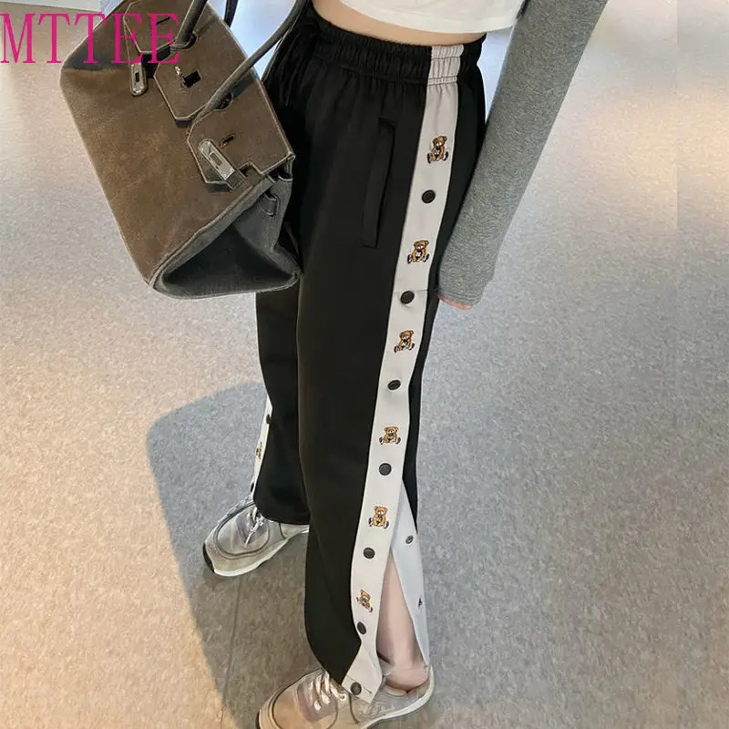Long Wide Leg Pants Women Korean Style White Split High Waist Trousers Female Flare Pants Straight Ladies Work Korean Clothes
Long Wide Leg Pants Women Korean Style White Split High Waist Trousers Female Flare Pants Straight Ladies Work Korean Clothes