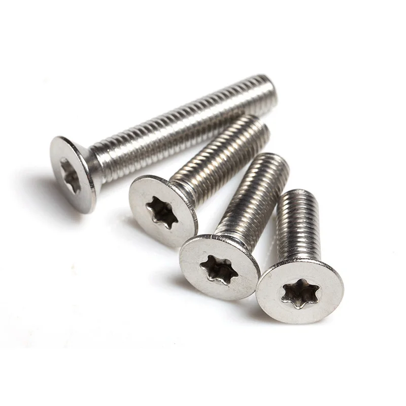 M5 8mm-50mm Length Torx Screw Countersunk Head T&TX Plum 304 Stainless Steel Six-Lobe Bolts White
M5 8mm-50mm Length Torx Screw Countersunk Head T&TX Plum 304 Stainless Steel Six-Lobe Bolts White