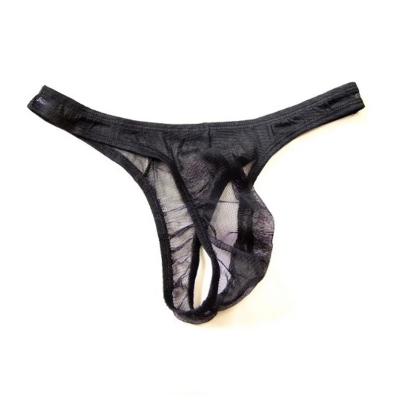 Мужские трусы стринги из шифона, черные однотонные прозрачные трусы микро-стринги, сексуальное нижнее белье для мужчин, гей-трусы стрейч на ...
Мужские трусы стринги из шифона, черные однотонные прозрачные трусы микро-стринги, сексуальное нижнее белье для мужчин, гей-трусы стрейч на ...