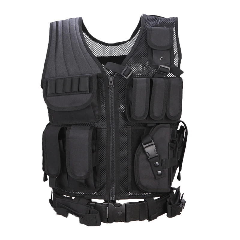 Tactical Military Equipment Vest Hunting Outdoor War Game Shooting Training Paintball Combat Safety Protective Vest
Tactical Military Equipment Vest Hunting Outdoor War Game Shooting Training Paintball Combat Safety Protective Vest