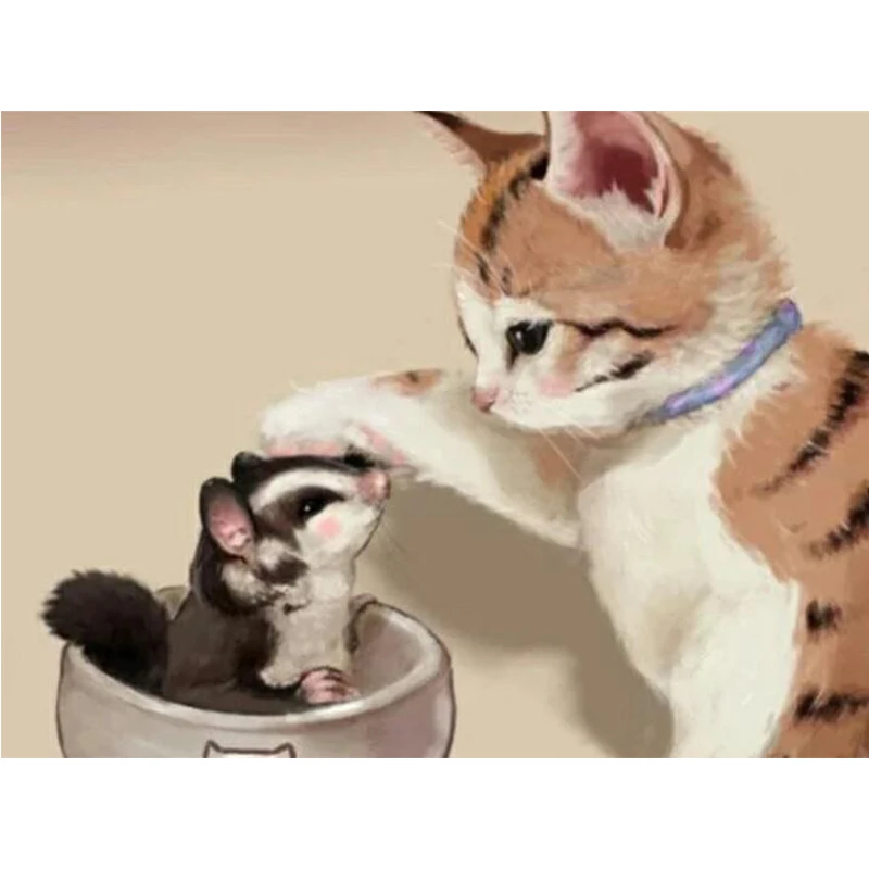 Алмазная живопись, вышивка с изображением животных, кота, 5D, наборы для вышивки крестиком стразы, полная выкладка, мозаика, искусство, домашн...
Алмазная живопись, вышивка с изображением животных, кота, 5D, наборы для вышивки крестиком стразы, полная выкладка, мозаика, искусство, домашн...