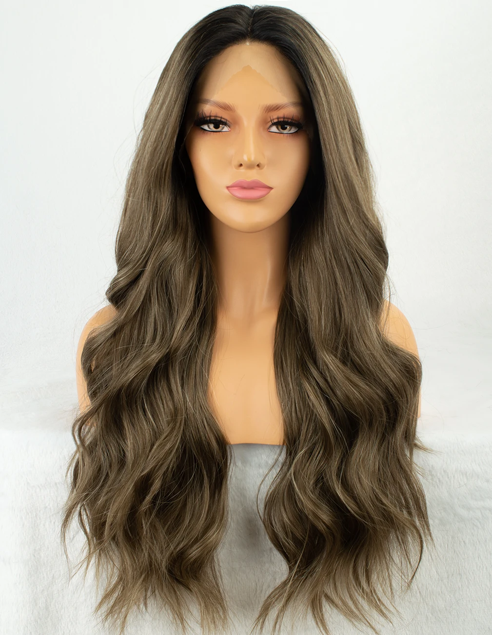 Gossamelle Wavy Synthetic Lace Front Wigs for Women Long Browm Body Wave Wig Cosplay Heat Resistant Glueless Blonde White Wig
Gossamelle Wavy Synthetic Lace Front Wigs for Women Long Browm Body Wave Wig Cosplay Heat Resistant Glueless Blonde White Wig