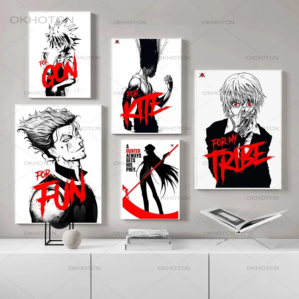 Anime Hunter X Hunter Posters Killua Zoldyck Kurapika Gon Freecss Hisoka Canvas Painting Cartoon Wall Art Picture for Home Decor
Anime Hunter X Hunter Posters Killua Zoldyck Kurapika Gon Freecss Hisoka Canvas Painting Cartoon Wall Art Picture for Home Decor