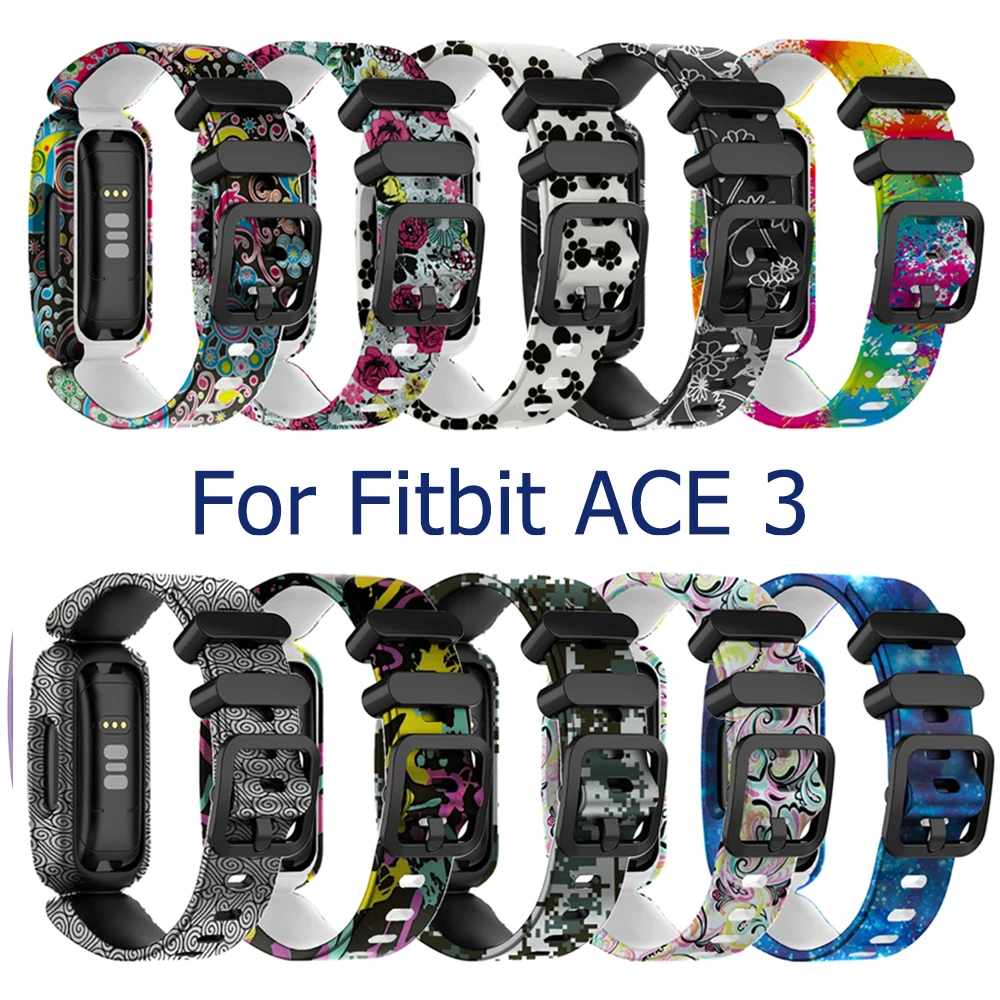 Ремешок на запястье для смарт-часов Fitbit Ace 3 Ace3 ремешок Inspire 2 Inspire2 сменный