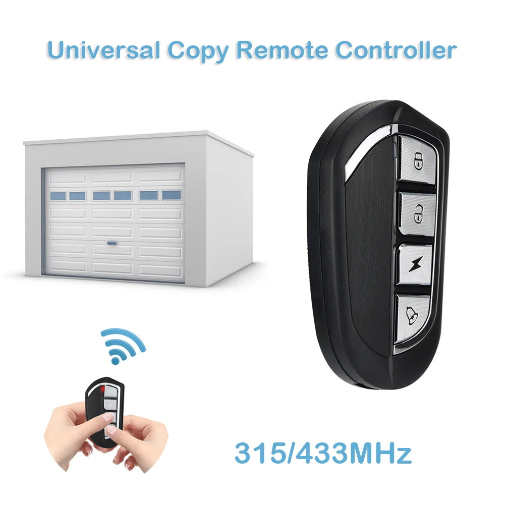 AK-K200702 Universal Copy Remote Controller 4 Channel Garage Gate Door Opener Duplicator Clone Cloning Learning Code Keychain
AK-K200702 Universal Copy Remote Controller 4 Channel Garage Gate Door Opener Duplicator Clone Cloning Learning Code Keychain