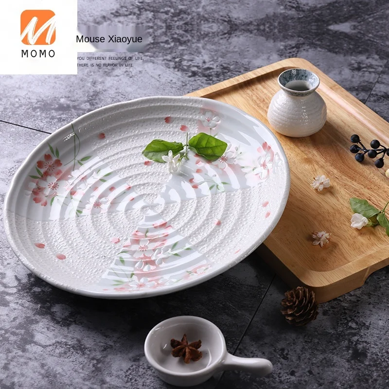 Ceramic Tableware High Temperature Printing Thick round Plate Household Retro Dish Light Soup Plate Steak Plate
Ceramic Tableware High Temperature Printing Thick round Plate Household Retro Dish Light Soup Plate Steak Plate