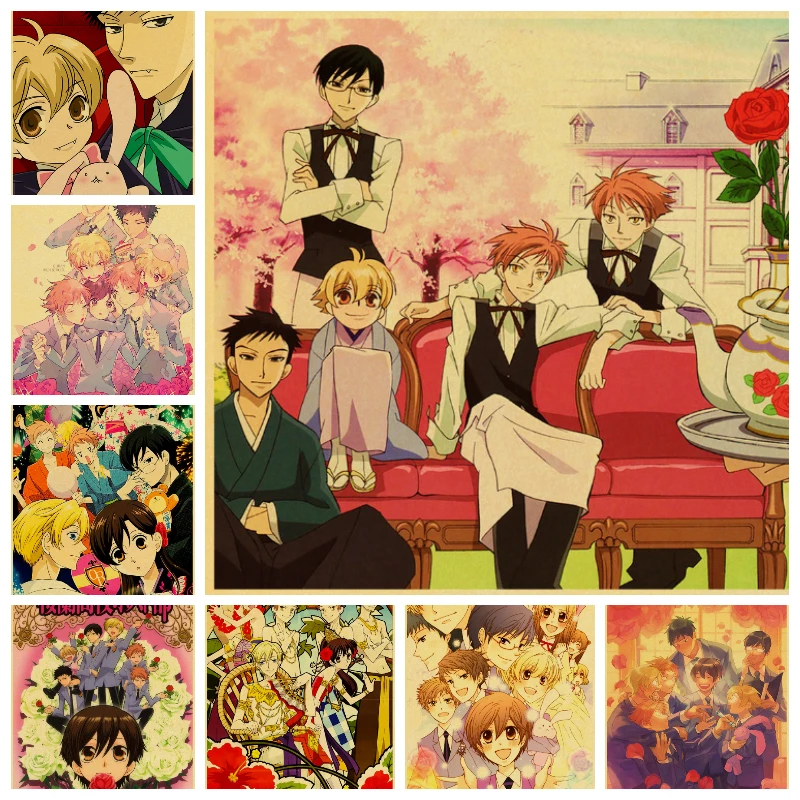 Wall Art Canvas Painting Japanese Classic Anime Ouran High School Host Posters and Prints Room Decor Picture for Home Decoration
Wall Art Canvas Painting Japanese Classic Anime Ouran High School Host Posters and Prints Room Decor Picture for Home Decoration