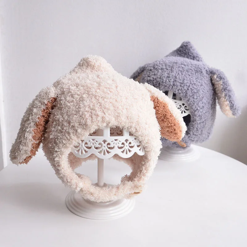 0-2years Cute Bunny Ears Hat Infant Toddler Ear Protection Winter Warm Hat Knitted Beanies for Baby Girls Baby Boys KF429
0-2years Cute Bunny Ears Hat Infant Toddler Ear Protection Winter Warm Hat Knitted Beanies for Baby Girls Baby Boys KF429