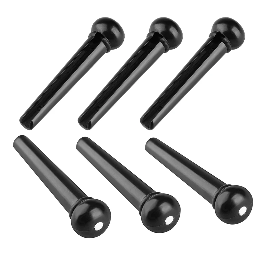 6Pcs/Lot Acoustic Guitar Bridge Pins Saddle Nut Acoustic Cattle Tailpiece Plastic Tuning Peg Portable Guitar Parts & Accessories
6Pcs/Lot Acoustic Guitar Bridge Pins Saddle Nut Acoustic Cattle Tailpiece Plastic Tuning Peg Portable Guitar Parts & Accessories
