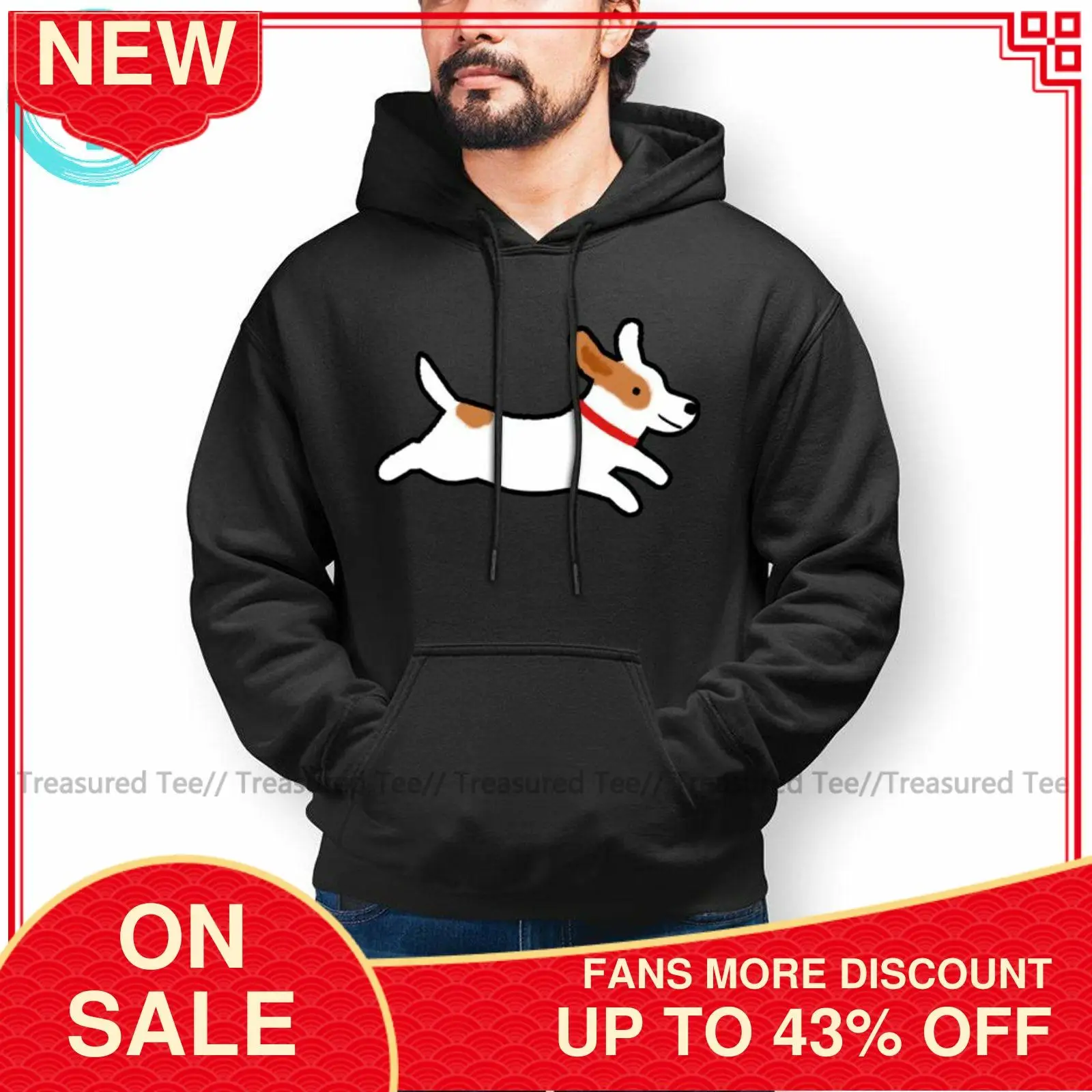 Casual Jack Russell Terrier Cute Jack Russell Terrier Running Dog Hoodie Cotton Warm Hoodies Long Loose Pullover Hoodie Over Siz
Casual Jack Russell Terrier Cute Jack Russell Terrier Running Dog Hoodie Cotton Warm Hoodies Long Loose Pullover Hoodie Over Siz