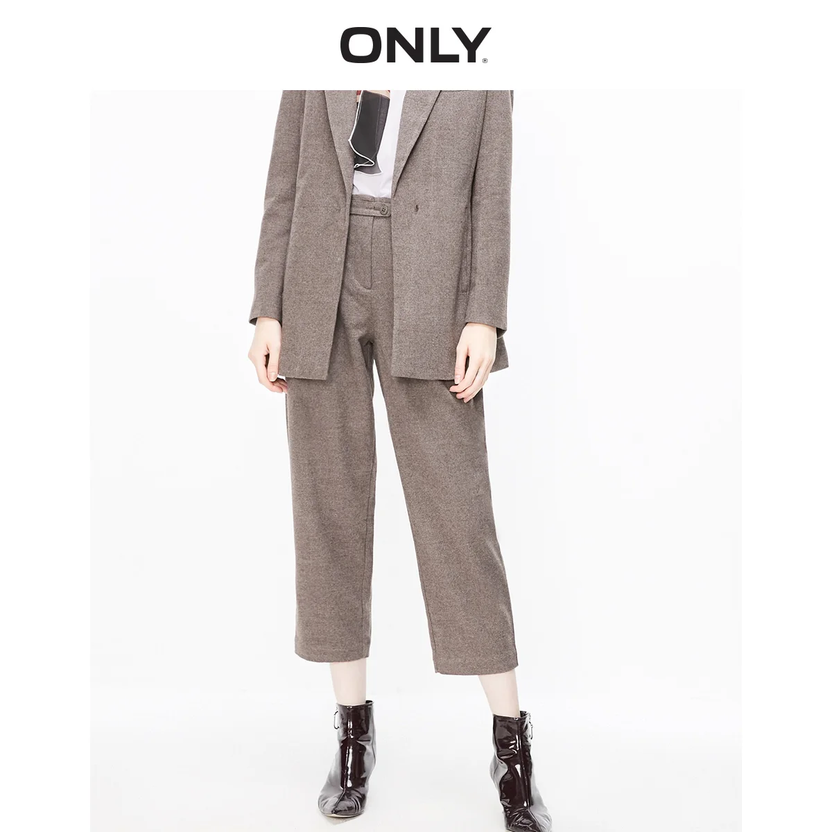 ONLY Women's All-match loose nine points suit pants casual pants pants | 119350532
ONLY Women's All-match loose nine points suit pants casual pants pants | 119350532