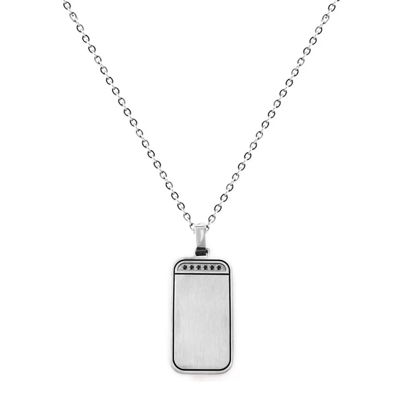 Runda Stainless Steel Pendans for Men Black Stone Necklaces Jewelry Enamel Black Line
Runda Stainless Steel Pendans for Men Black Stone Necklaces Jewelry Enamel Black Line