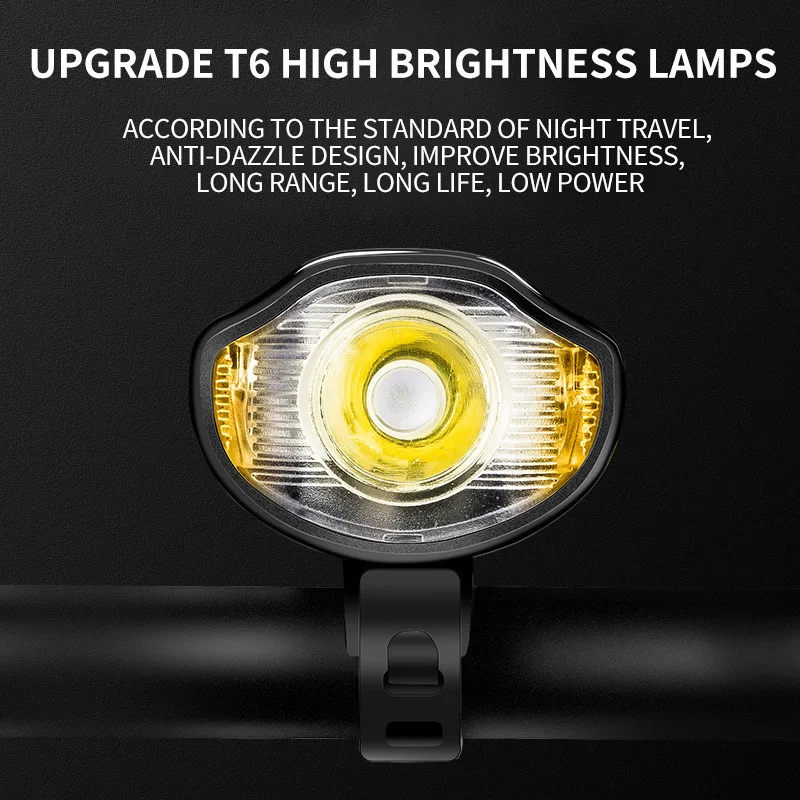 Bike Light USB Rechargeable 300 Lumen 3 Mode Bicycle Front Light lamp Waterproof 6000K Bike Headlight Cycling LED Flashlight
Bike Light USB Rechargeable 300 Lumen 3 Mode Bicycle Front Light lamp Waterproof 6000K Bike Headlight Cycling LED Flashlight