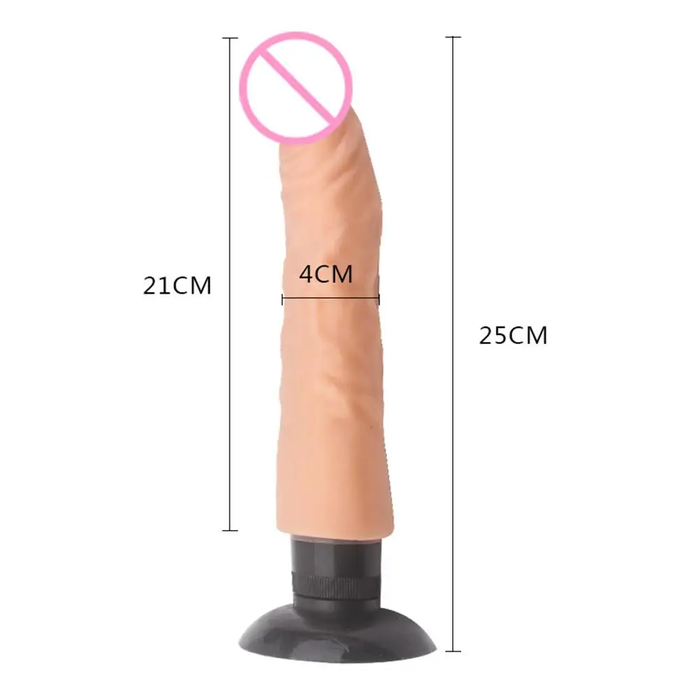Женская мастурбация мягкий фаллоимитатор пенис Вибрация G spot массажер флирт секс