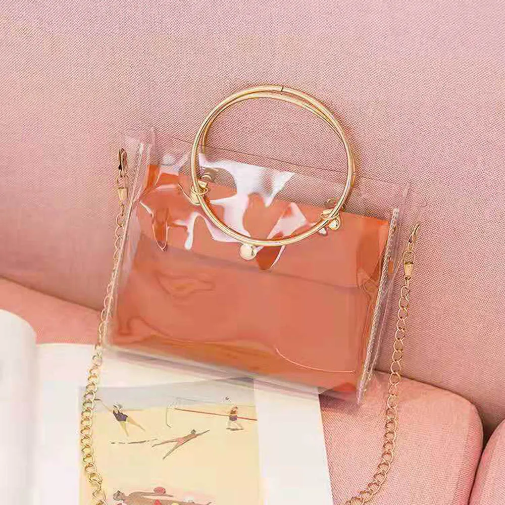 2021 Women's Single Shoulder Bag New Fashion Trend Shoulder Bags Casual Versatile Small Fresh Transparent Women's Messenger Bags
2021 Women's Single Shoulder Bag New Fashion Trend Shoulder Bags Casual Versatile Small Fresh Transparent Women's Messenger Bags