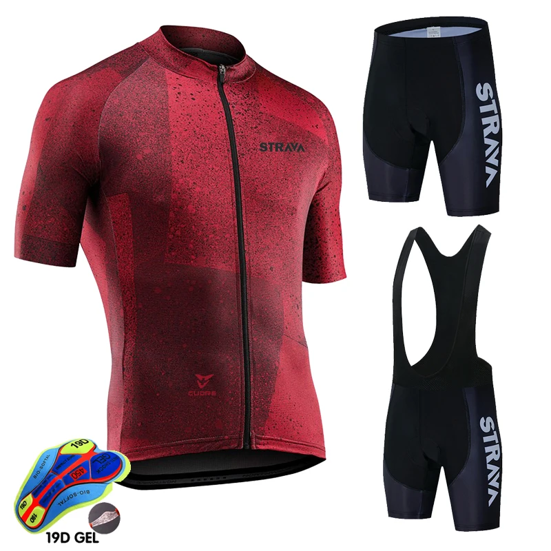 STRAVA Cycling jersey Set 2021 Summer Bicycle Clothing Maillot Ropa Ciclismo Hombre MTB Bike Clothes Sportswear Cycling Set
STRAVA Cycling jersey Set 2021 Summer Bicycle Clothing Maillot Ropa Ciclismo Hombre MTB Bike Clothes Sportswear Cycling Set
