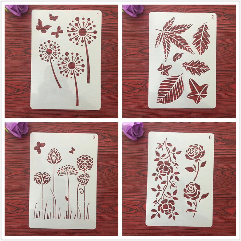 CraftArtGo DIY flower Stencils Painting Scrapbook Coloring Cake decorating sugar powder sieve printing mold printing table
CraftArtGo DIY flower Stencils Painting Scrapbook Coloring Cake decorating sugar powder sieve printing mold printing table