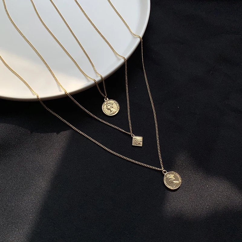 Vintage Coin Necklace for Women Fashion Metal Gold Color Face Eye Shape Pendant Long Necklaces Boho Party Jewelry Gift
Vintage Coin Necklace for Women Fashion Metal Gold Color Face Eye Shape Pendant Long Necklaces Boho Party Jewelry Gift